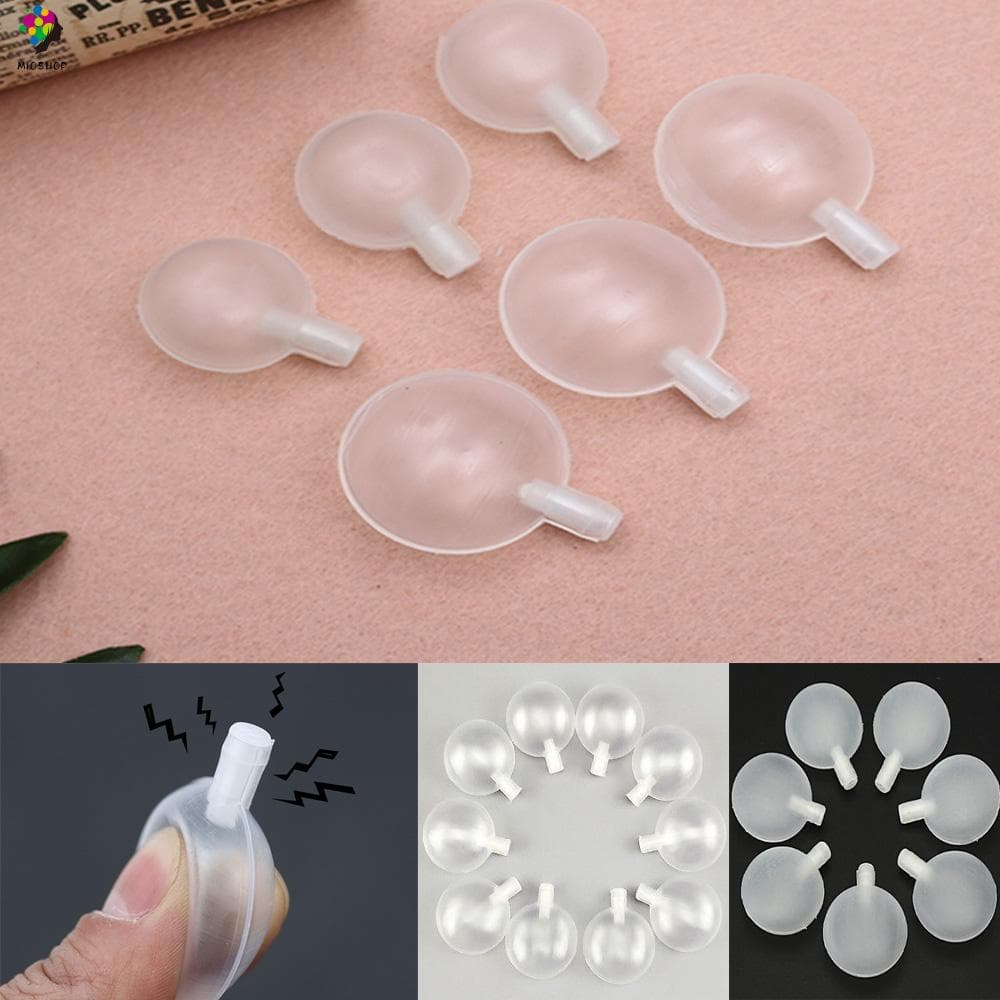 MIOSHOP 10/50Pcs Plastic Squeakers Repair Fix Pet Baby Dog Toys Noise Maker Insert Replacement 27/35mm