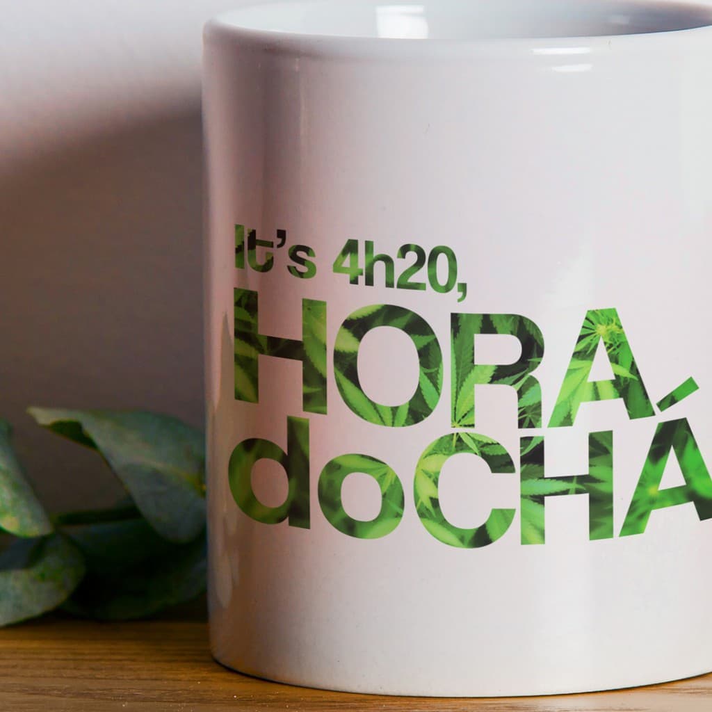 Caneca Personalizada Café Hora do Chá 420 Decoração The Beatles Anime Erva Organica Escritório Alto Padrao de Qualidade