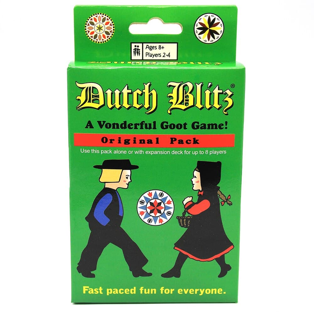 Dutch Blitz Conjunto De Pacote Original E De Expansão Jogo De Cartas Família Compactada Rápida Com 160 Regras Para 2 8 J