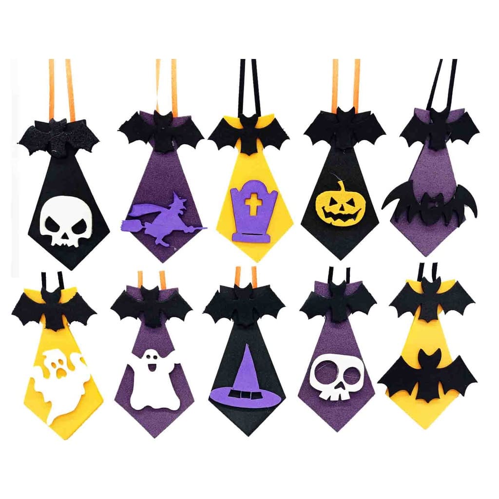 20 Gravatas Pet Cachorro Eva HALOWEEN Lacinho Pet Shop 11cm
