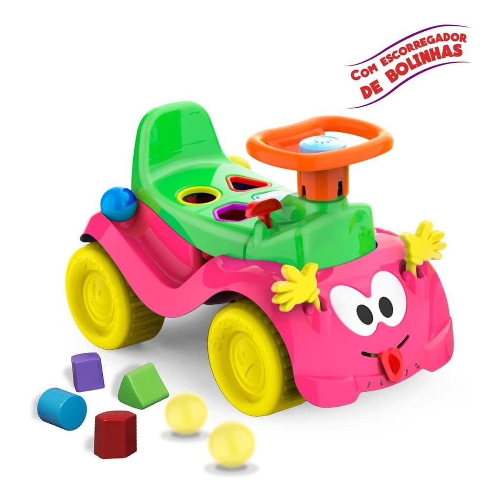 Totokinha Bolinha Menina Carrinho De Empurrar - Cardoso Toys