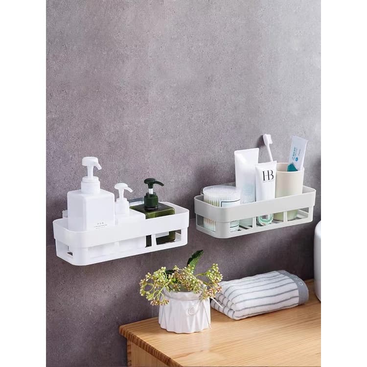 Suporte Adesivo De Parede Para Shampoo Banheiro Cozinha