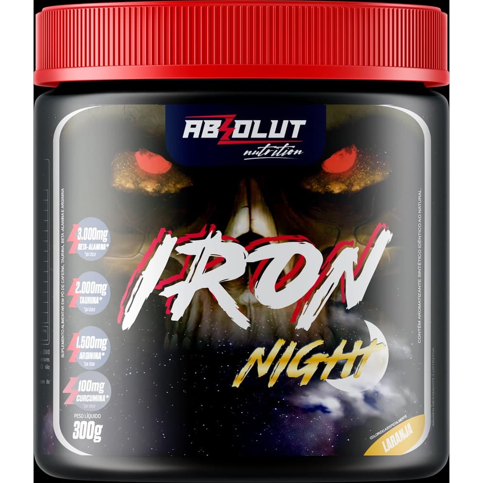 Pré treino Iron Night 150gr - Absolut Nutrition - Pre Workout