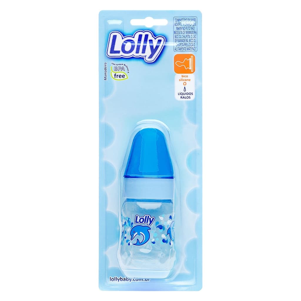 Mamadeira Oceano Bico Silicone 70ml Ortodôntico Rosa Azul