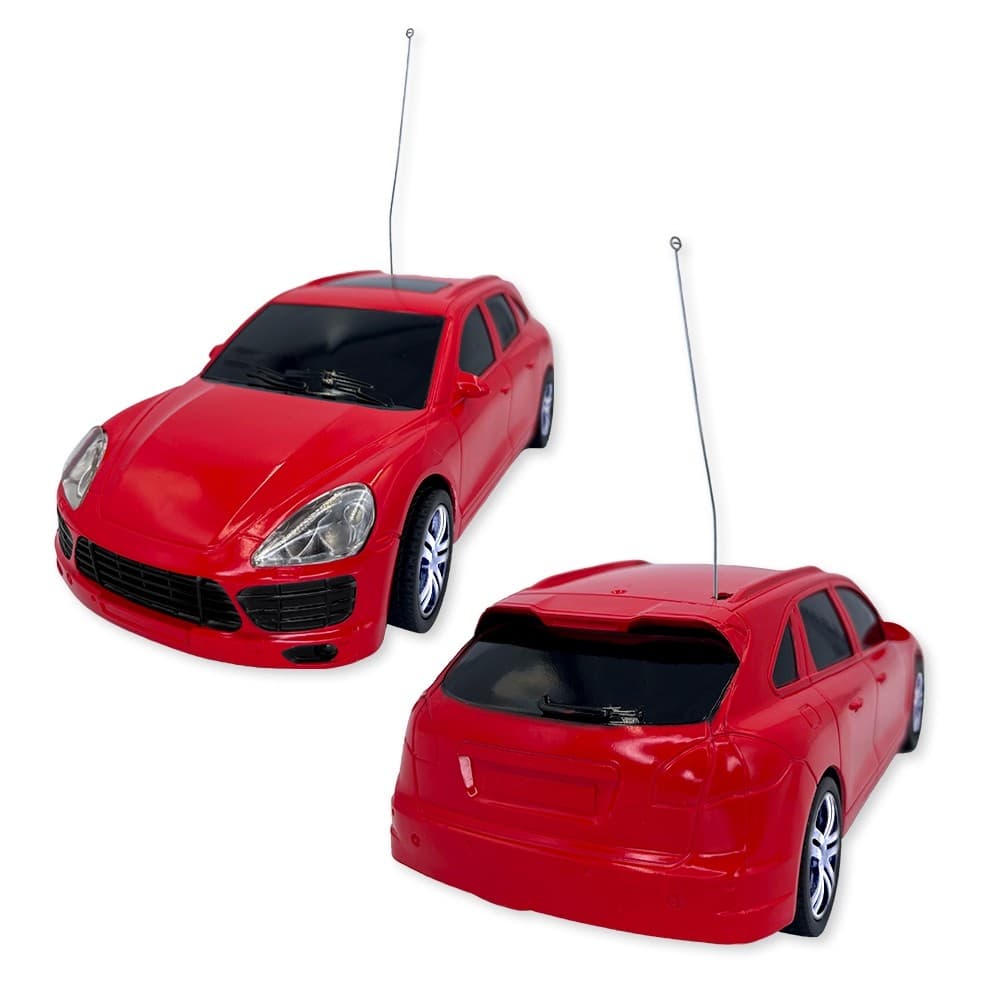 Brinquedo Carrinho de Controle Remoto Bmw Vermelho com Luz no Farol 1:24 3 Funções Carro Barato