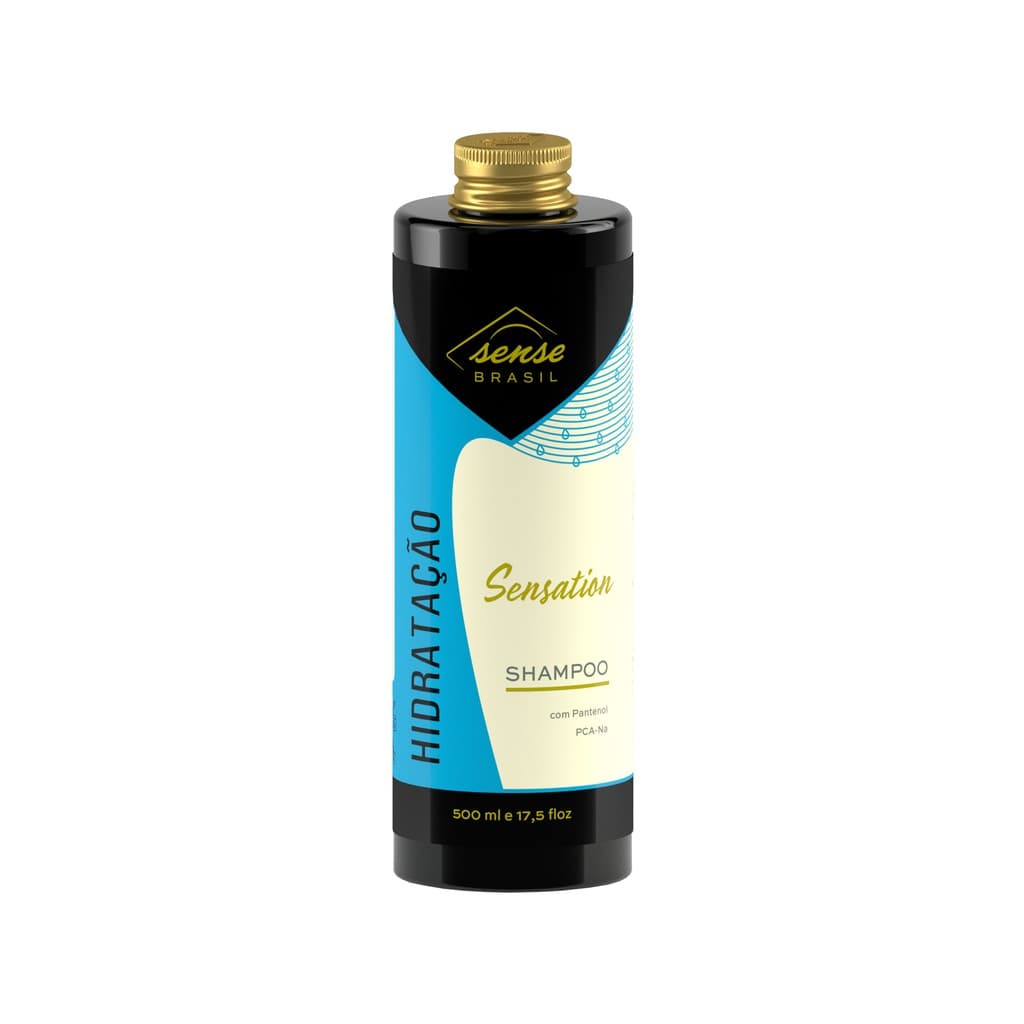 Shampoo de Salão Hidratante Sensation - Sense Brasil 500ml