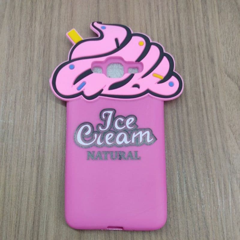 Capa de celular Samsung Gran Prime g530 - Ice cream sorvete cupcake desenho criança infantil silicone emborrachada Samsung Gran Prime G530 Capa Para Samsung Galaxy J2 PRIME (G530/G5321/G532) 