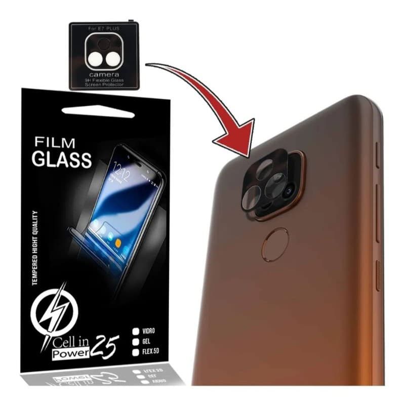Pelicula De Camera+ Pelicula de vidro Temperado 3d Moto G22/moto G7play /G7 plus/G8 plus Moto G7