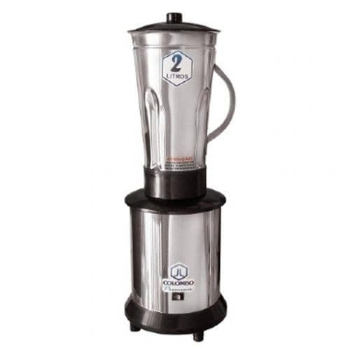 Liquidificador Industrial   Alta 800w Rotação 2 Litros  Inox Para Sucos Frutas Vitaminas - Potente