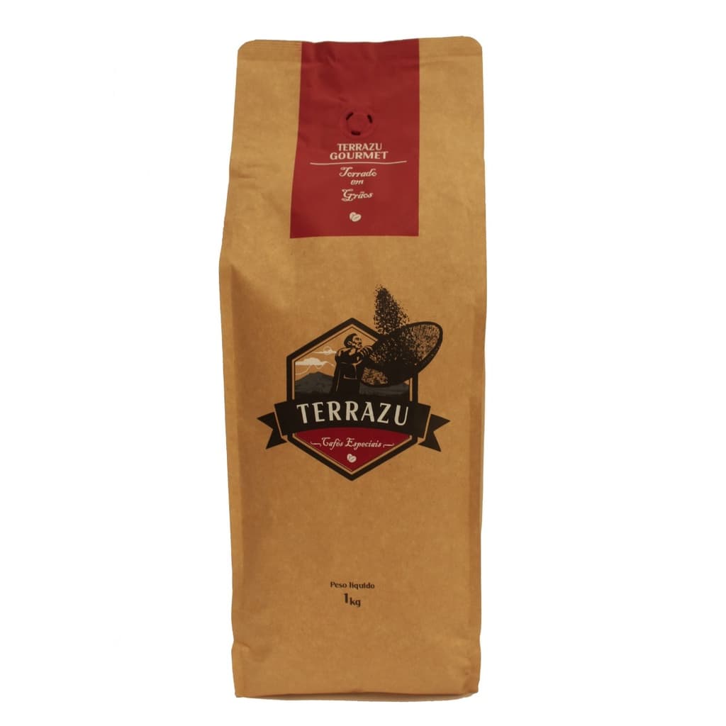 Café Gourmet Torrado Em Grãos 100% Arábica Torra Média Suave 1Kg