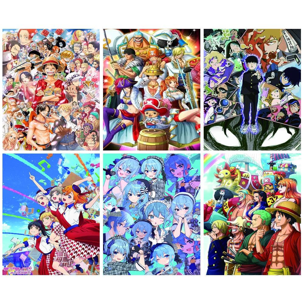 RUOPOTY 5d Diy Diamond Grupo De Pintura Foto De Personagens Anime Bordados Com Diamante Ponto Cruz Mosaico Hobbies E Artesanato Home Decor