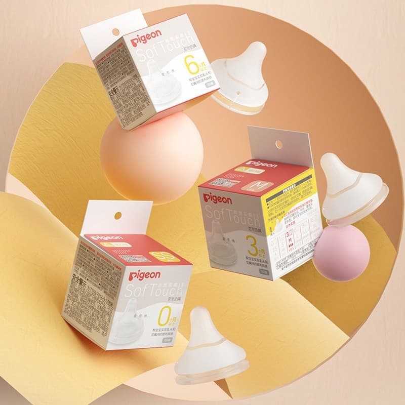 Softouch De PIGEON De 3a Geração Pescoço Largo material De silicone Para Mamilo