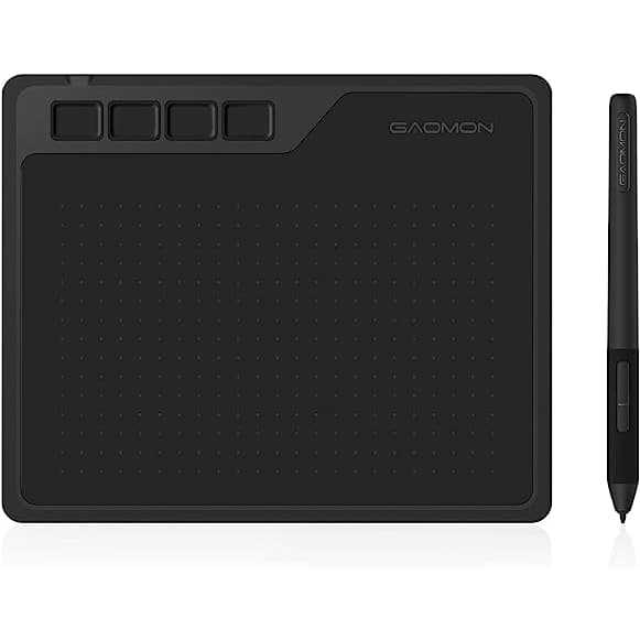 GAOMON S620 Graphics Tablet 6,5 x 4 Polegadas Pen Com 4 Teclas Express E Caneta Windows & Mac OS Android Device