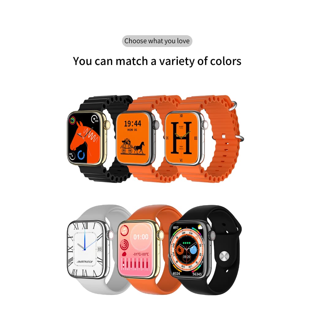 relógio smartwatch Smartwatch H8  Smart Watch Series NFC Calculadora Cardíaca Monitoramento Da Frequência Relógio Inteligente Digital Masculino relógio feminino digital