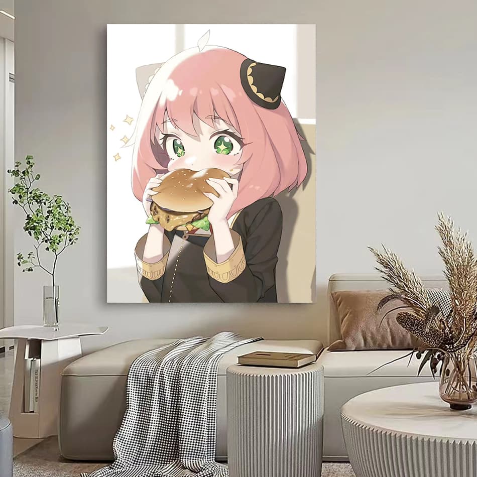 RUOPOTY 5d Pintura Com Diamante Kits De Anime Lovely Girl Diy Diamond Bordado Ponto Cruz Mosaico Home Art Decor