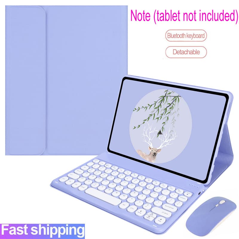 Capa Com Teclado Para Redmi pad SE 11 " 2023 2 11'2025 9.7 Magnético Sem Fio Bluetooth Mouse Invólucro