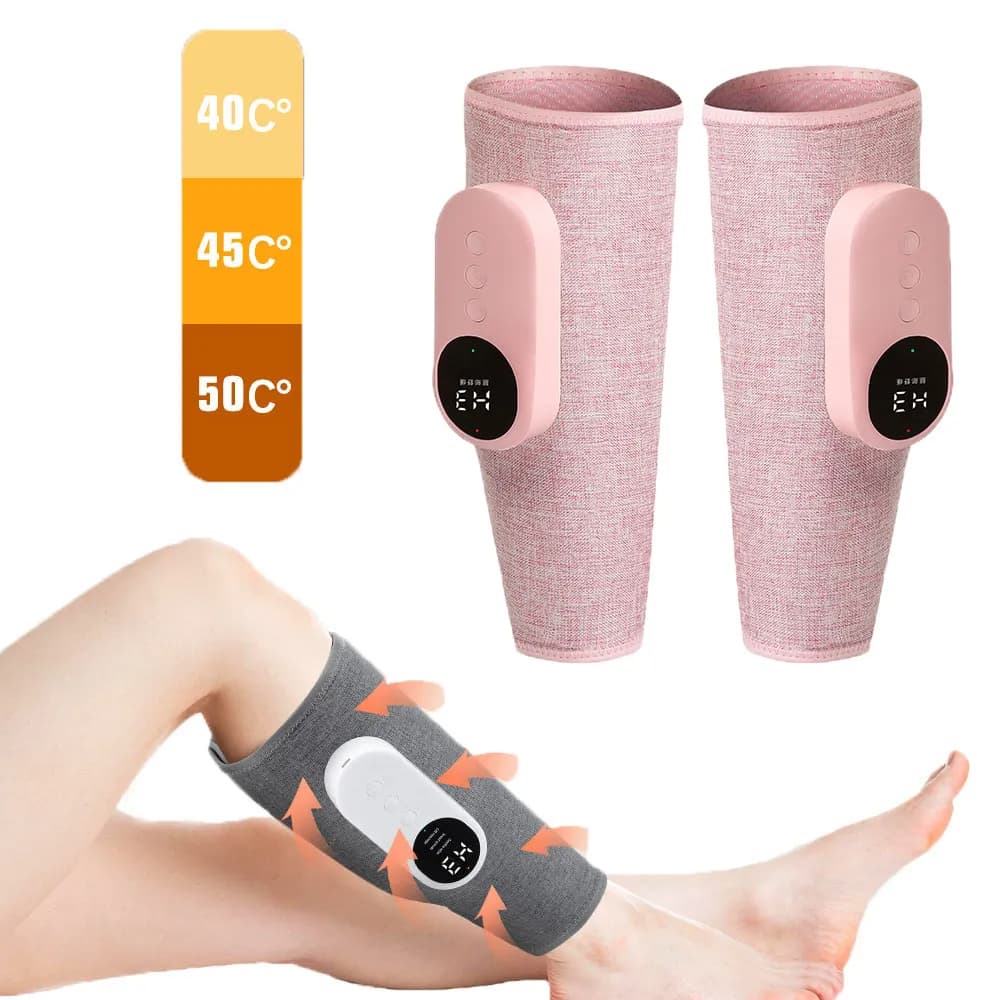 360 ° Pressão De Ar Massageador De Panturrilha Máquina De Presoterapia 3 Modos Pé Perna Relaxamento Muscular Promover A