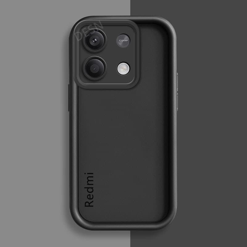 [Estoque Pronto] Capa De Telefone Redmi Note 13 Pro À Prova De Choque De Silicone Líquido Macia Para 12 Plus 12R 12S Tur