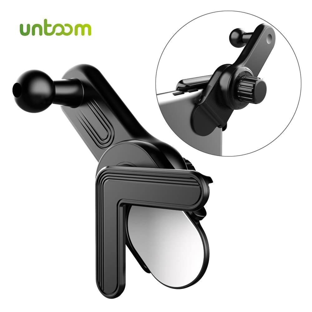 Base De Suporte De Telefone Móvel Untoom Para Tela De Exibição De Carro Universal De 17mm Com Cabeça De Esfera GPS Adesivo Tesla Modelo 3/Y/S/X