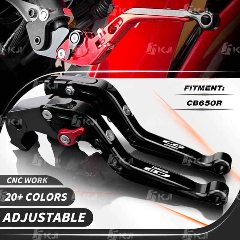 Para Honda CB650R CB 650R Alavanca De Freio Embreagem Conjunto Ajustável Dobrável Lidar Com Alavancas Acessórios Da Moto