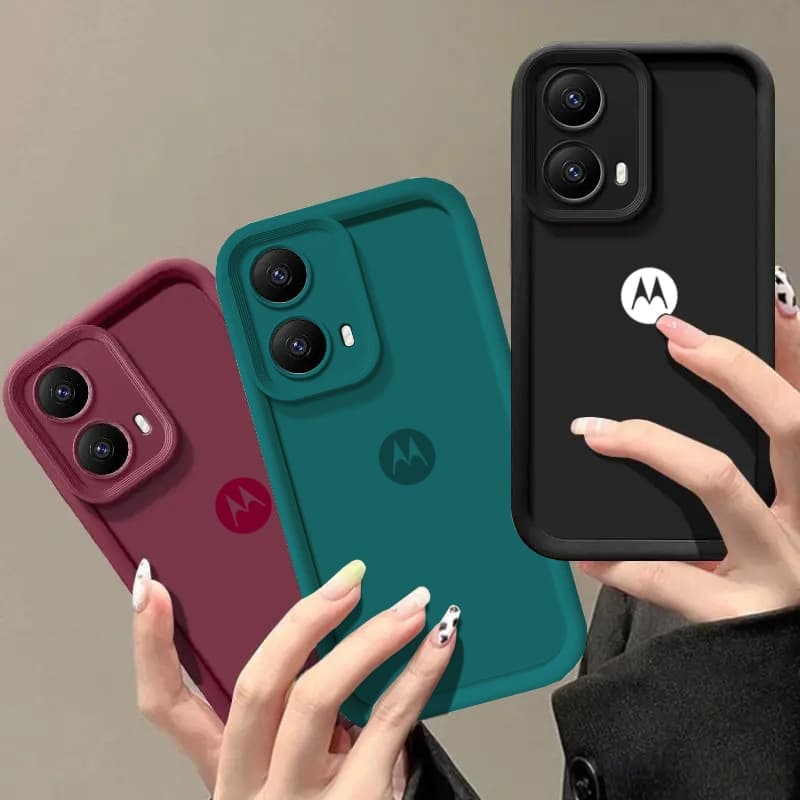 Engrossar Capa Macia Anti-Queda Motorola Moto G35 G84 G54 G53 G34 G30 G20 G14 G10 G04 G04S G22 E40 E32 E22S E30 E20 E22 