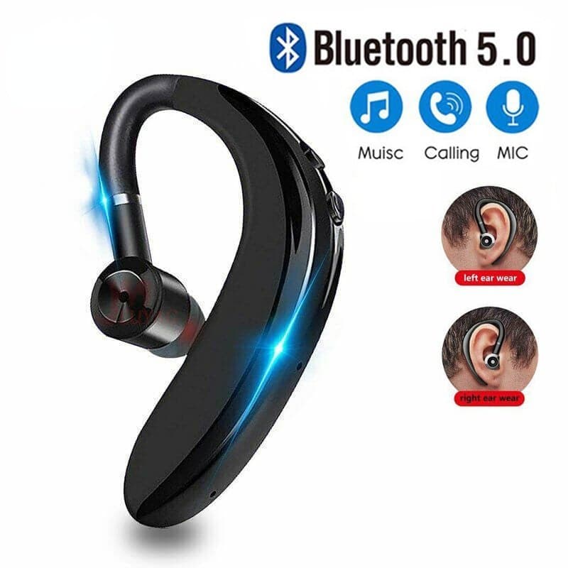 S109 Fone De Ouvido Bluetooth Sem Fio Business Estéreo Esportivo Mãos Livres Fones Com Microfone