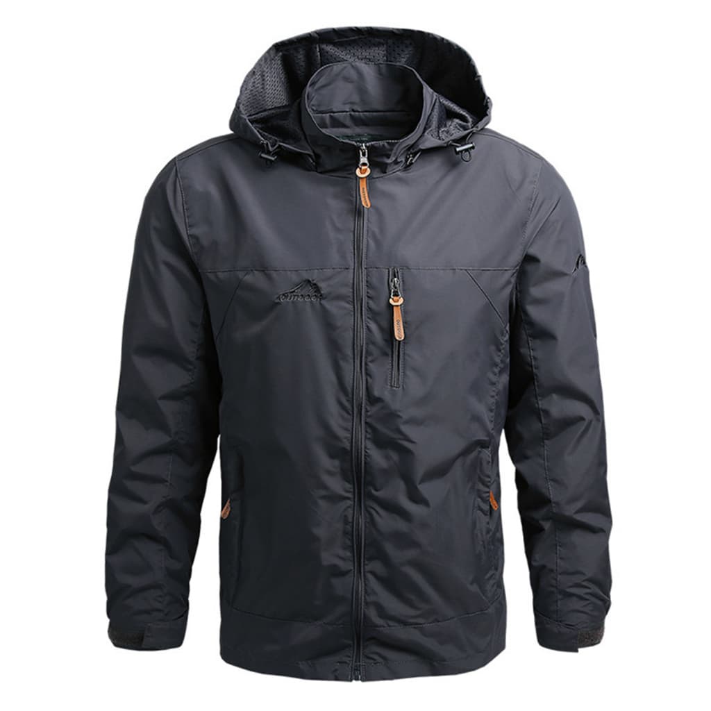 Jaqueta Com Capuz Casaco Corta-Vento Quente À Prova D'água Para Homens Caminhadas Pesca Outerwear Jaquetas Masculinas Do