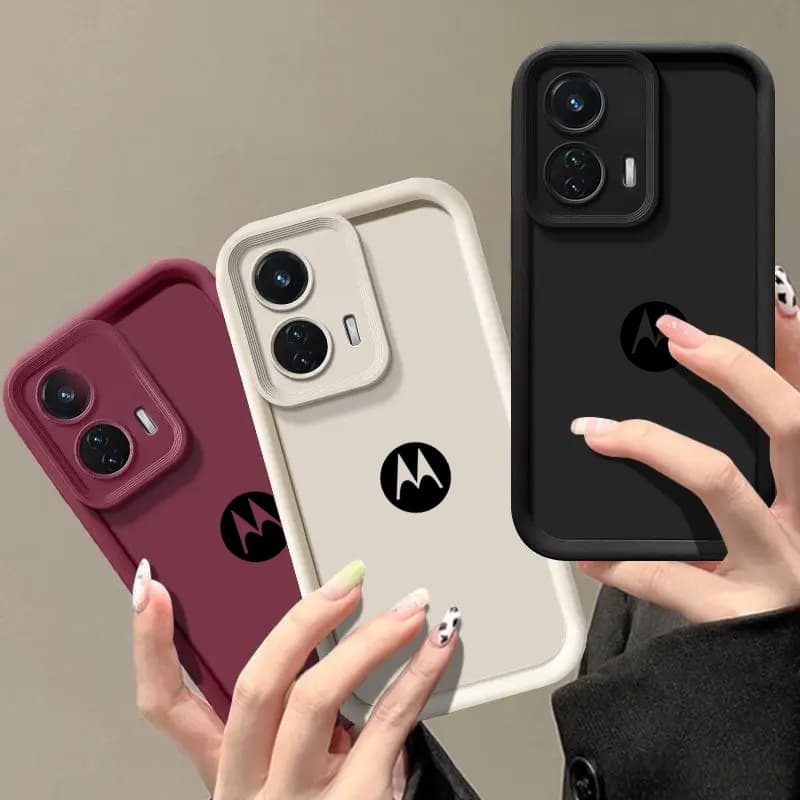 Caixa Para Telefone Motorola Moto G53 G53S G53Y G53G G53J G34 G24 Power G04S G04S G22 G14 G10 G20 G30 E13 Lente De Silicone Líquido Capa Traseira À Prova De Choque