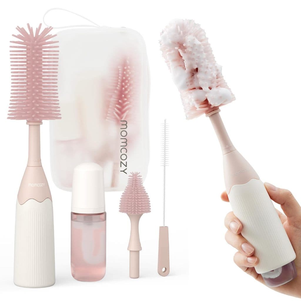 Conjunto De Escova Para Mamadeira Momcozy Sem BPA