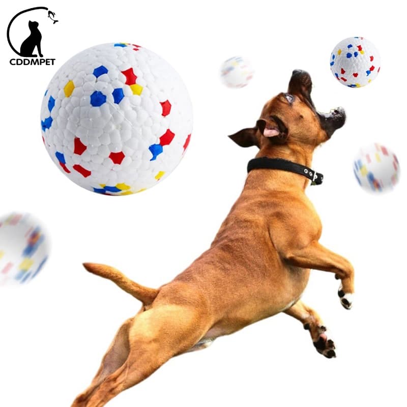 Brinquedo Cachorro De Bolas Para Cães Pequenos E Grandes De Mastigar TPU De Alta Elasticidade