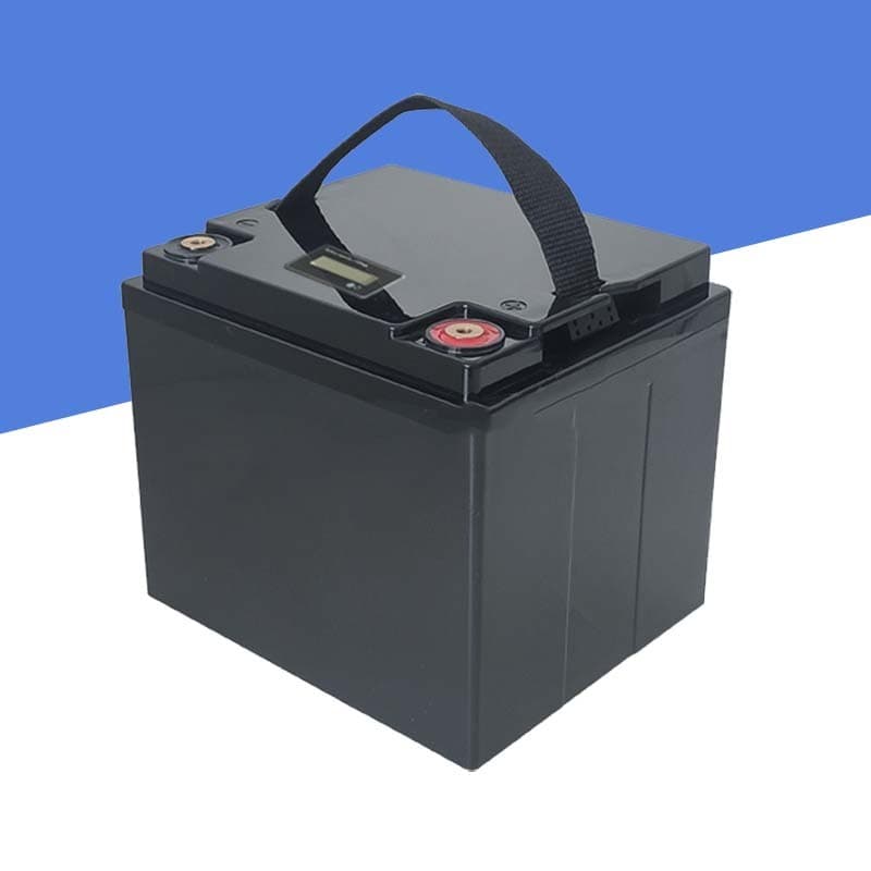 12V 38AH Caixa vazia de plástico ABS Caixa de plástico Caixa protetora de bateria de lítio ABS vazia de plástico A