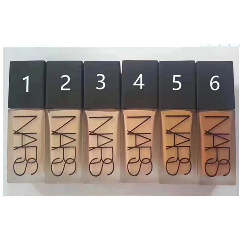 Base Líquida 6 Cores Corretivo Base Líquida nars Corretivo