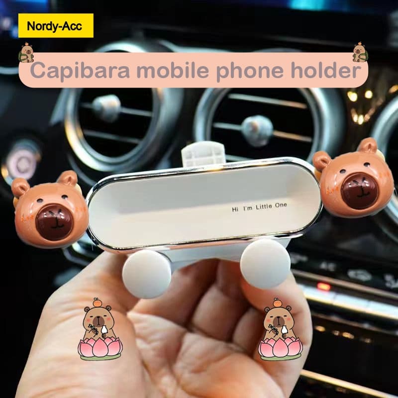 Suporte universal para celular de carro com clipe de metal para saída de ar, adequado para iPhone 15 Pro Max 14 13 12 