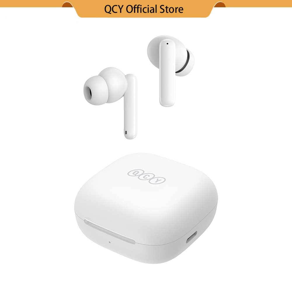 QCY T13 ANC Fones De Ouvido Sem Fio Bluetooth 5.3 Cancelamento De Ruído 4 Microfones Intra-Auriculares ENC