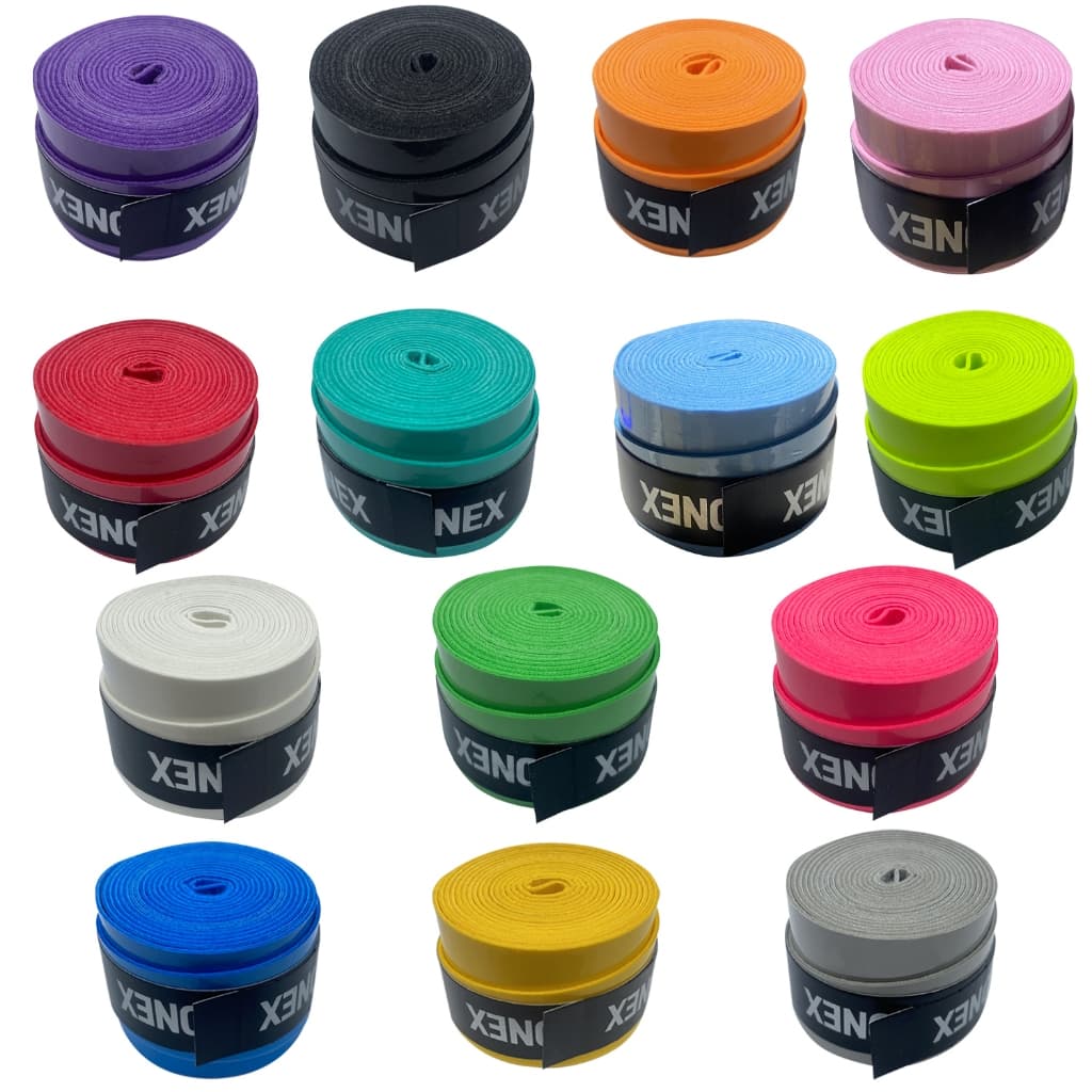 Fita Adesiva De Tênis Badminton De 10 Peças Para Overgrips Grip Antiderrapante E Absorvente