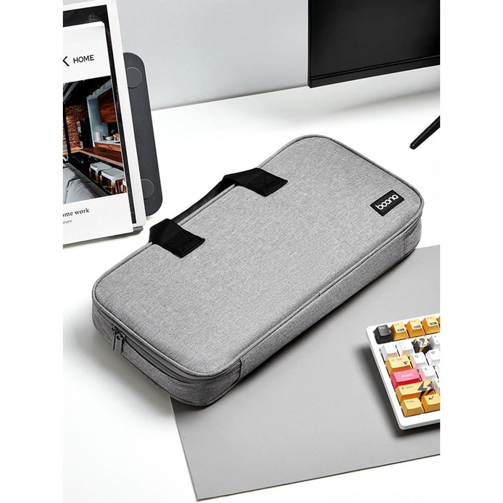 Bolsa De Armazenamento Para Teclado Mecânico , Estojo Organizador De Portátil Compatível Com Teclados De 82-108 Teclas
