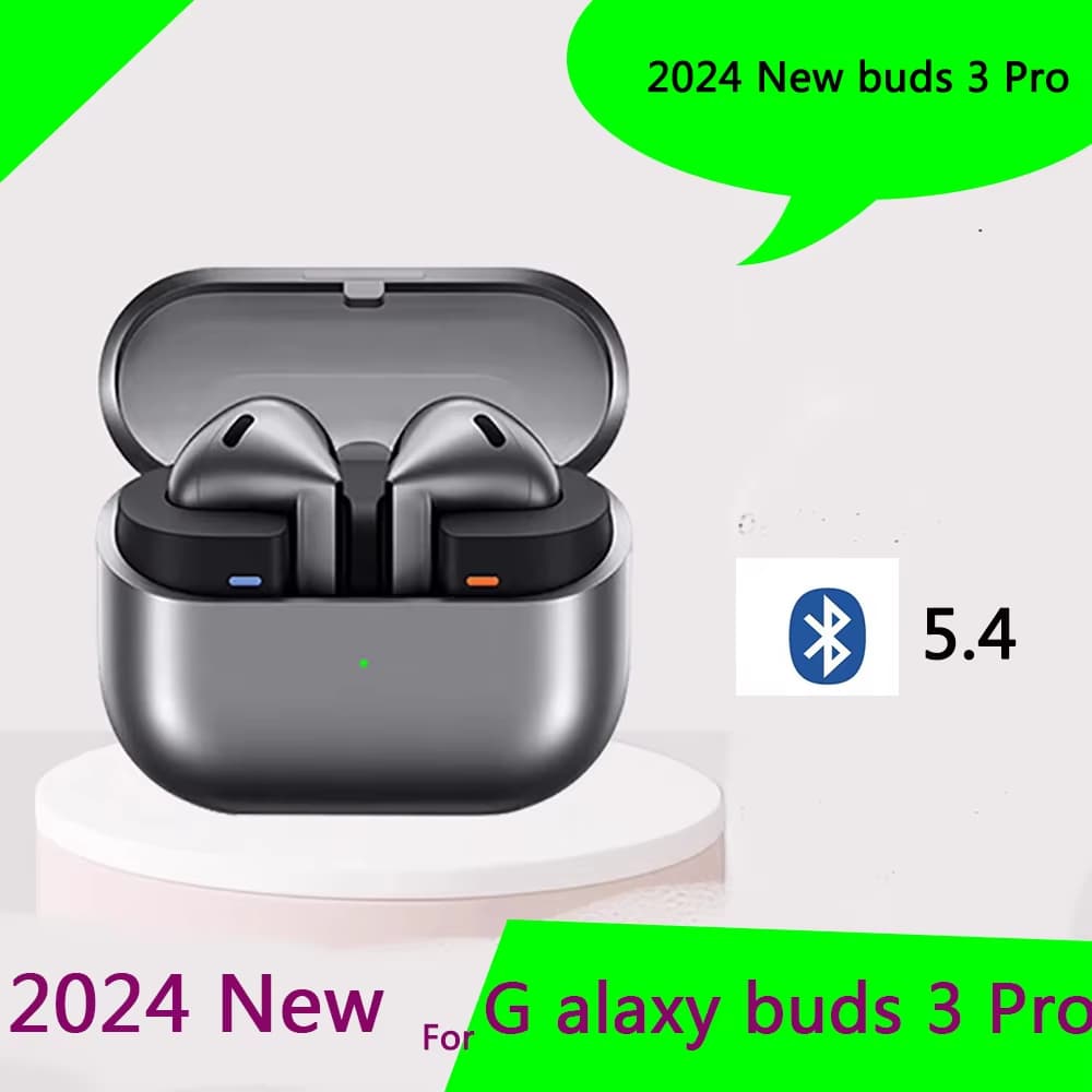 Novos Buds 3 Pro Verdadeiro Sem Fio Bluetooth Fone De Ouvido Alta Fidelidade Som Baixa Latência Redução Ruído Fones