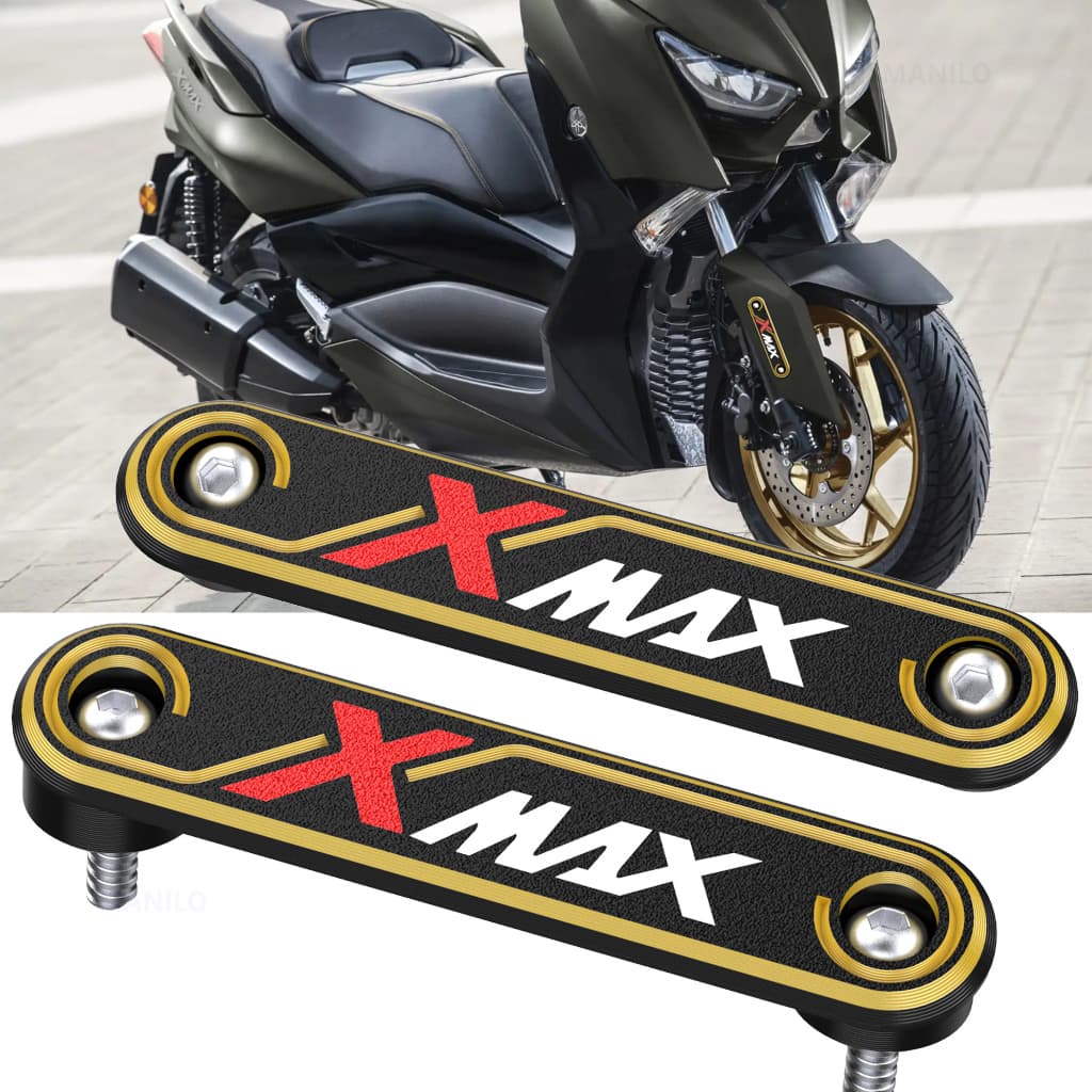Para Yamaha X-MAX 125 XMAX 125 250 300 400 2017-2020 2021 2022 2023 Acessórios Da Motocicleta Eixo Dianteiro Placa De Co