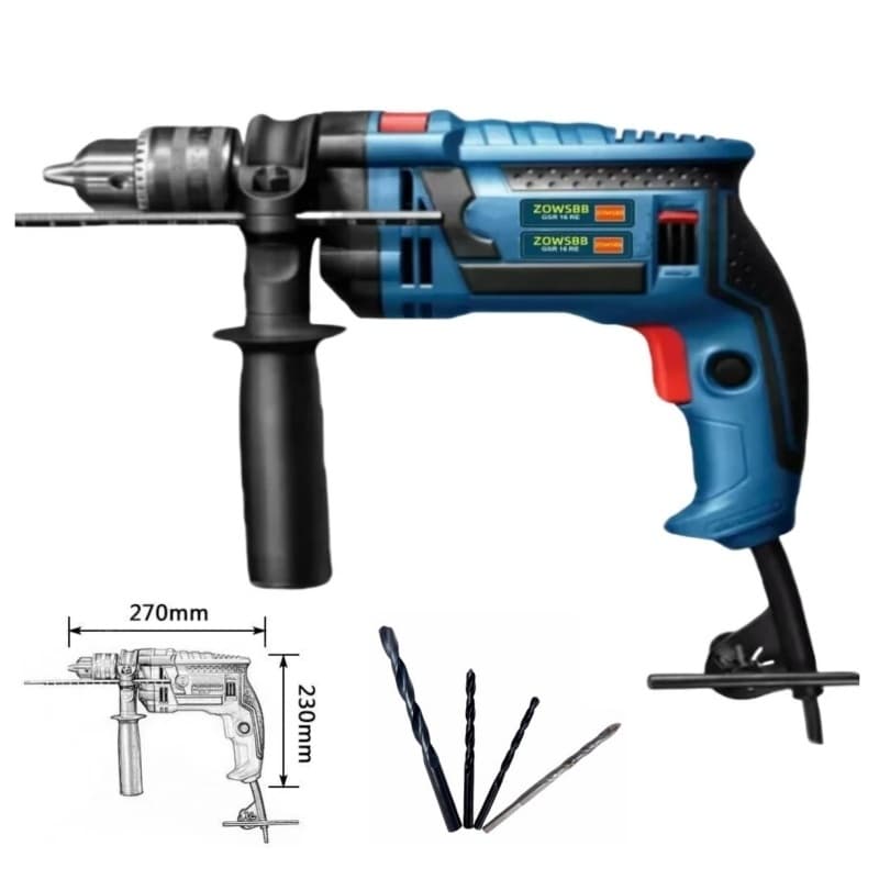 Furadeira de Impacto GSB 16 RE  , mesmo modelo Bosch  1/2" 980w parafusadeira e Furadeira