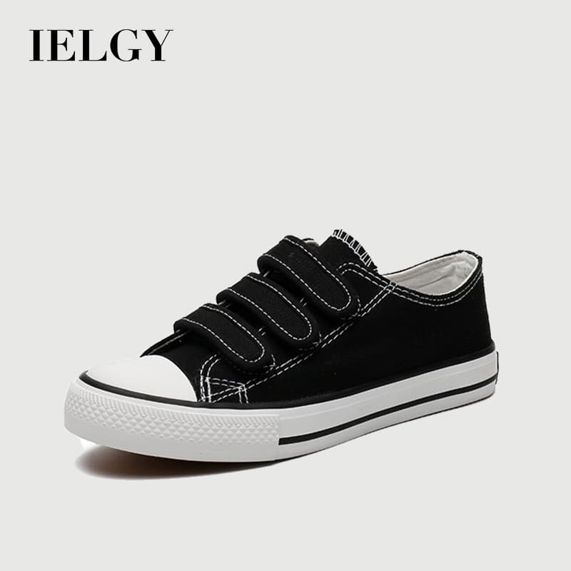 IELGY Sapatos De Lona Confortáveis De Corte Baixo Estilo Coreano Femininos