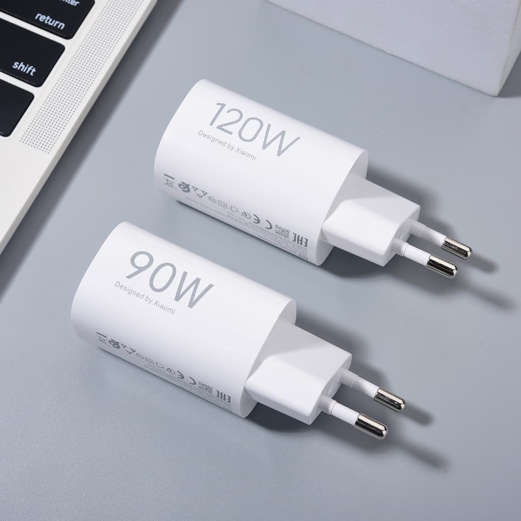 Original XiaoMi 90W 120W Turbo Carregador Rápido Mini Design Adaptador De Energia Rápida 1/1.5/2M 6A Cabo USB Tipo C PD 