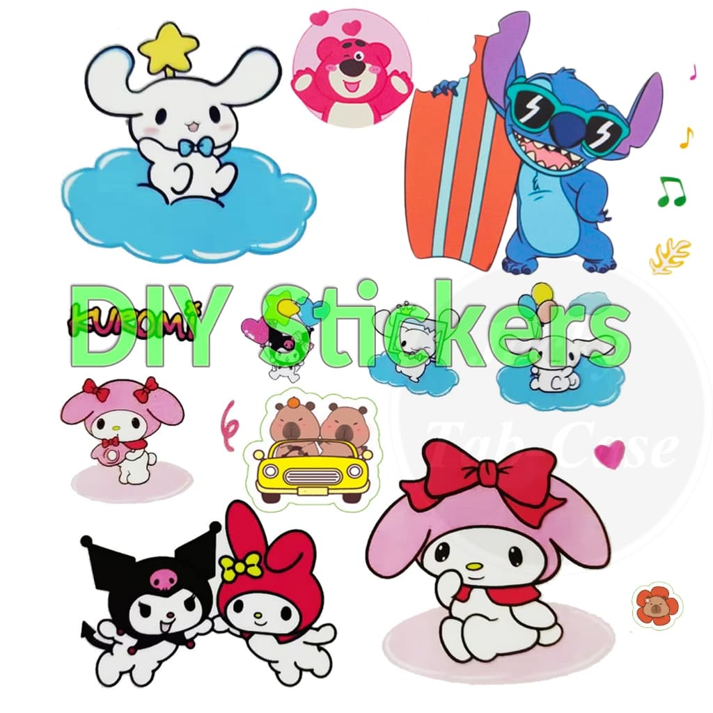DIY Adesivos Criativos Para Bricolagem , Adequados Case/Cover/Books/Phones/Tablets/Cups