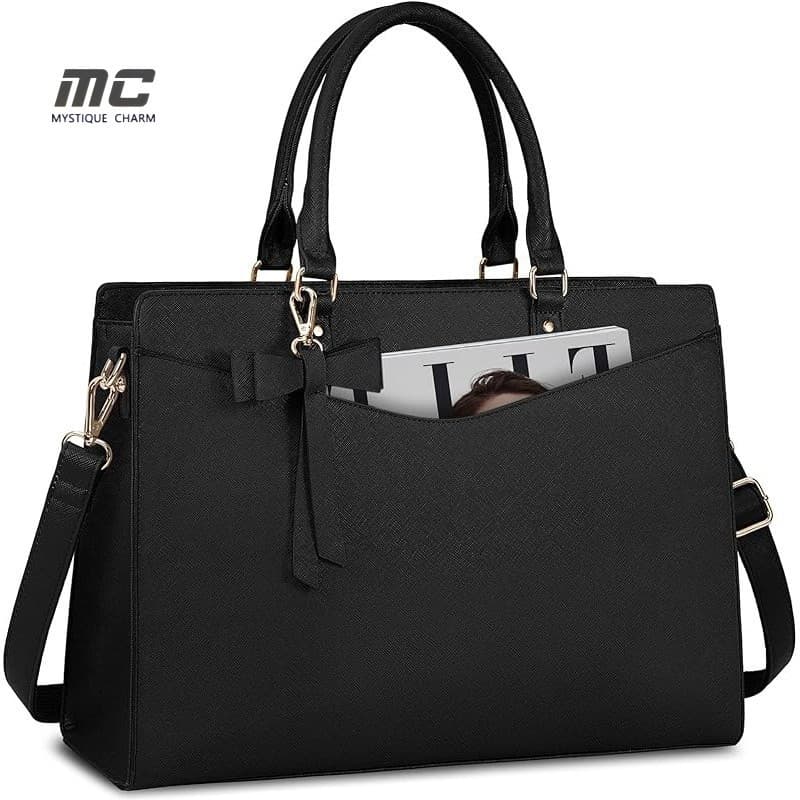 [MC] bolsa para notebook feminina couro 15.6 bolsa notebook feminina bolsa para computador feminina tote notebook