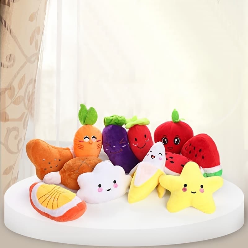 Kumopet Pet Chew Squeaker Squeaky Plush Som Brinquedos