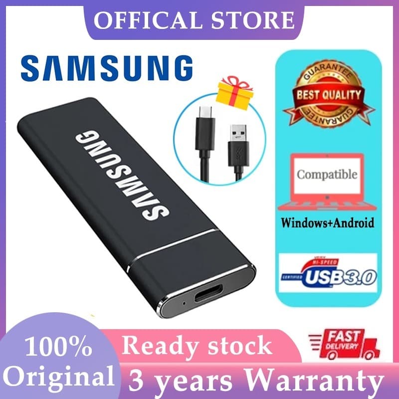 SSD 1 Tb 4 8 16 30 60 128 USB3.1 Disco Rígido Externo Portátil