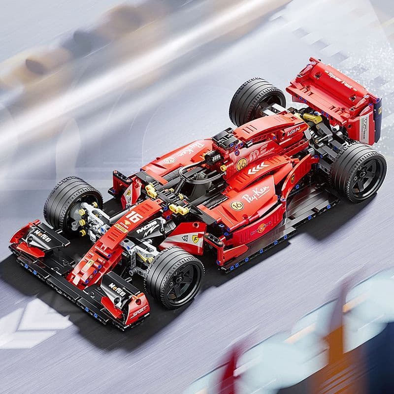 Ferrari Carro De Brinquedo Carrinho Blocos De Montar Construção Brinquedo Lego De Carro Rc Controle Remoto