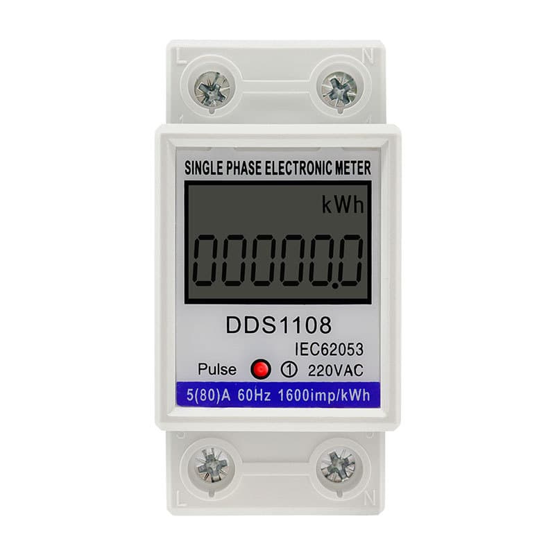 Medidor Consumo De Energia Monofásico Digital 80A VOLT 127/220V