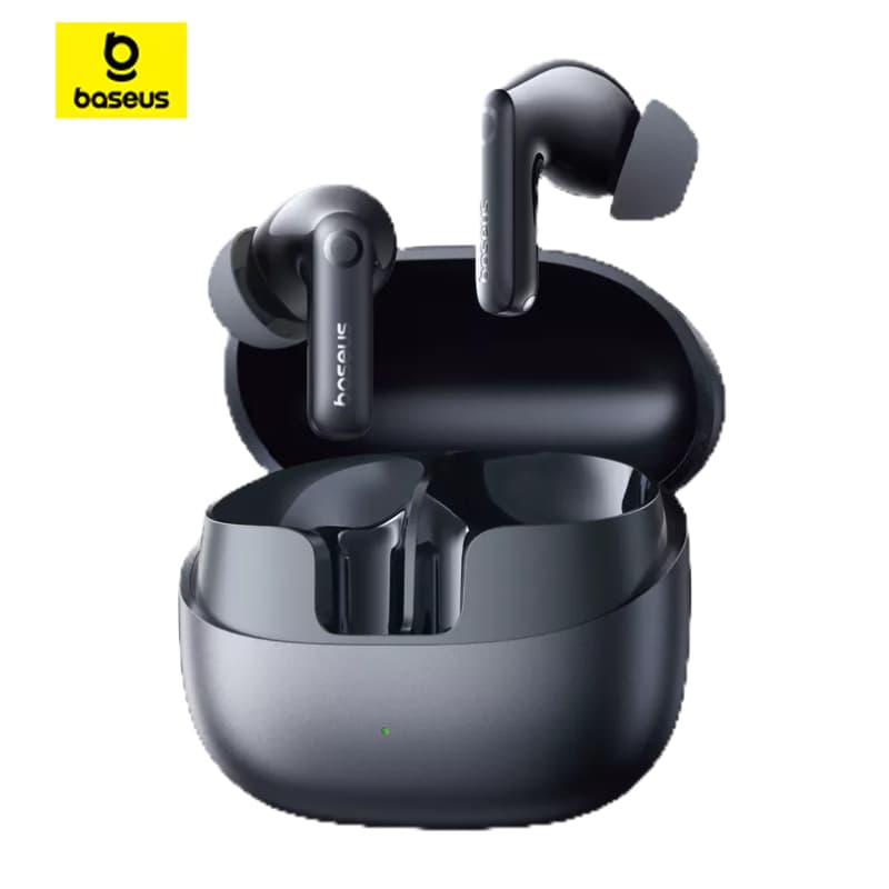 Baseus BP1 Pro ANC Fone De Ouvido Sem Fio-50dB Redução De Ruído De Alta Resolução Bluetooth 6.0 IPX55 À Prova D'água 55H