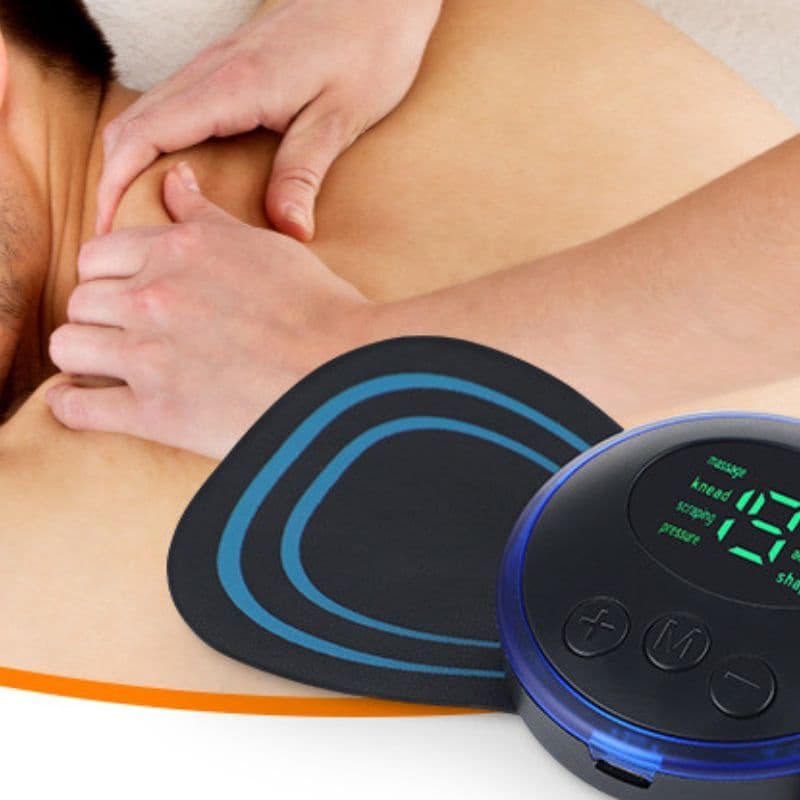 Obturador Portátil Elétrico Para Alívio Da Dor Muscular Mini Massageador Cervical Estimulador EMS