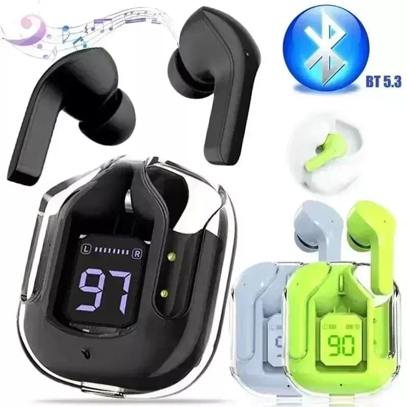 NOVO A31 Fone De Ouvido Ruído Cancelando Earbuds Bluetooth Sem Fio HiFi Stereo Com Carregamento De Visor Digital